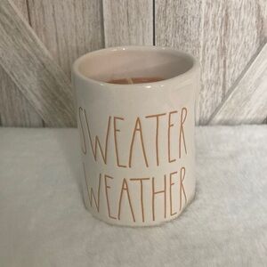 Rae Dunn Sweater Weather Candle